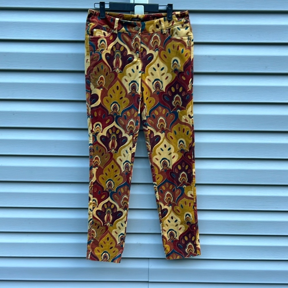 J. McLaughlin | 70s Inspired Velvet Pants size 2